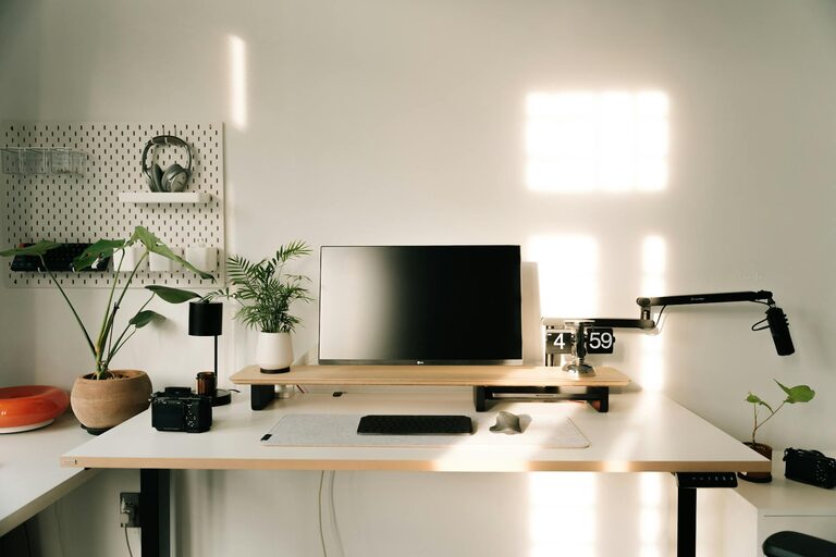 Tips for Creating an Organised and Productive Home Workspace